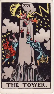 The Tower · Rider–Waite–Smith