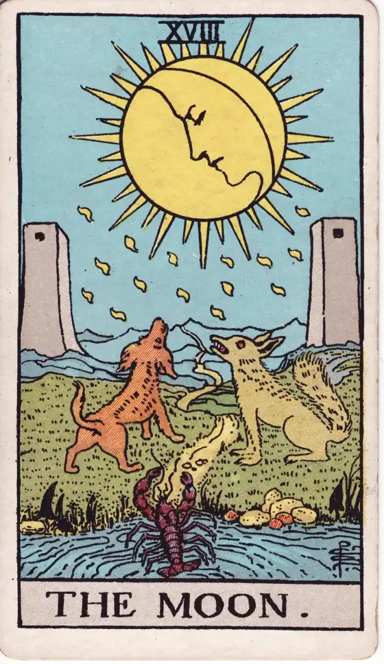 A Lua · Rider–Waite–Smith