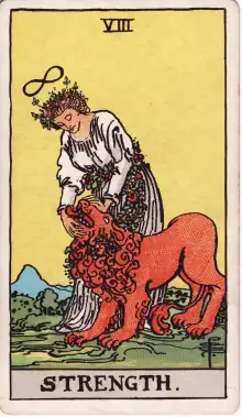 Strength · Rider–Waite–Smith
