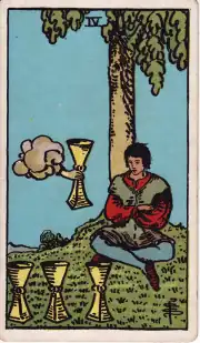 Four of Cups · Rider–Waite–Smith