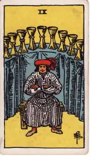 Nine of Cups · Rider–Waite–Smith