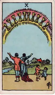 Ten of Cups · Rider–Waite–Smith