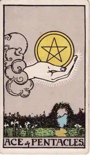 Ace of Pentacles · Rider–Waite–Smith
