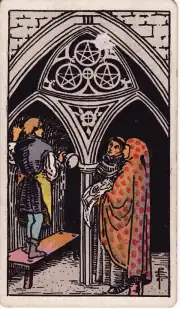 Three of Pentacles · Rider–Waite–Smith
