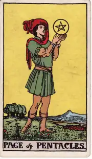 Page of Pentacles · Rider–Waite–Smith