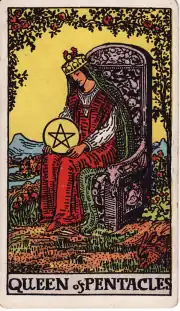 Queen of Pentacles · Rider–Waite–Smith