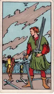 Five of Swords · Rider–Waite–Smith