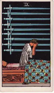 Nine of Swords · Rider–Waite–Smith