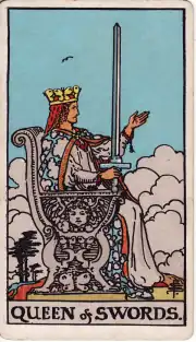 Queen of Swords · Rider–Waite–Smith