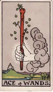 Ás de Paus · Rider–Waite–Smith